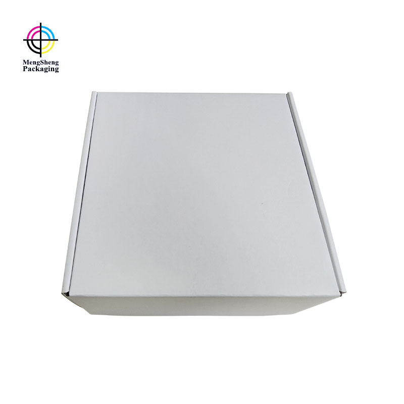 Garment Wedding Dress Box Packaging In White Color Corrugated For Shipping