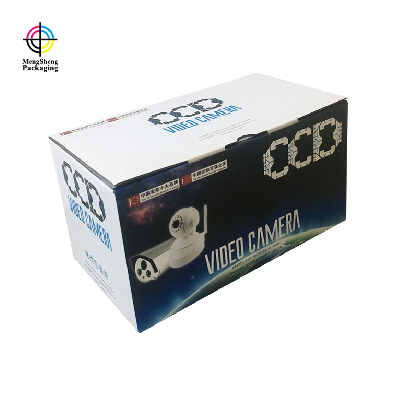 Paper Corrugated Electronics Video Camera Packaging Box Cardboard Cube