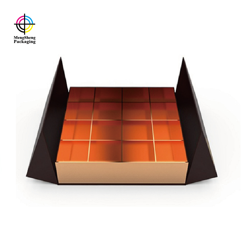 Chocolate Packaging Box With Paper Divider Inserts