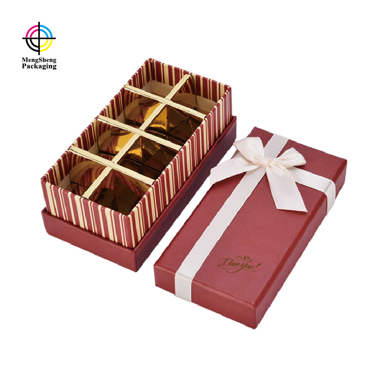 Customized Fancy Paper Luxury Chocolate Packaging Gift Confectionery Boxes