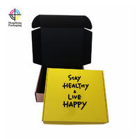 Custom Shipping Packing Boxes Sister Printing Simple Inside For T-Shirt