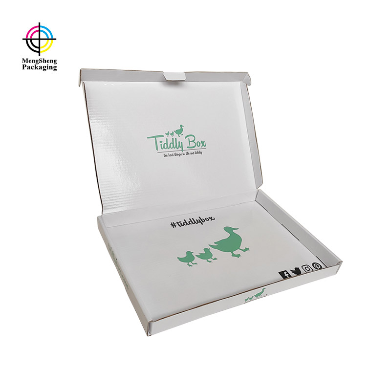 Clothing Gown Box Custom Printing Corrugated Paper Apparel Shipping Boxes For Kids