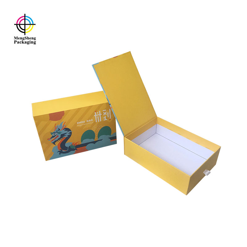 Custom Unique Design Cardboard Sliding Luxury Gift Boxes With Magnetic Lid